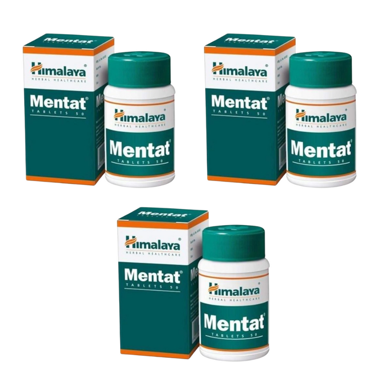 Himalaya Herbals Mentat Tablets - 60 tabs - Pack of 1