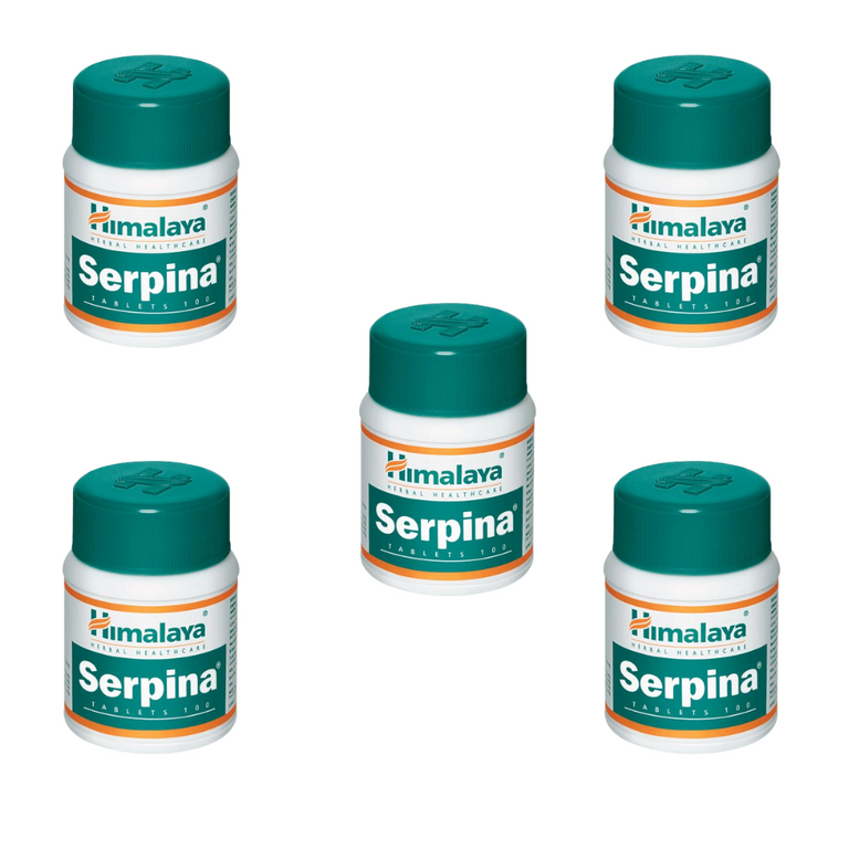 Himalaya Herbals - Serpina Tablets - Pack of 1 - 100 tabs