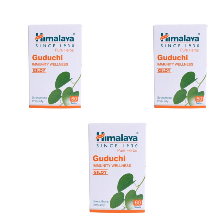Himalaya Herbals - Guduchi Immunity Wellness - Pack of 1 - 60 tabs