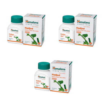 Himalaya Herbals - Hadjod Bone & Joint Wellness - Pack of 1 - 60 tabs