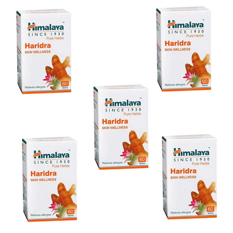 Himalaya Herbals - Haridra Skin Wellness - Pack of 1 - 60 tabs