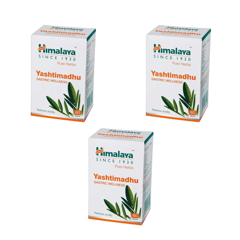 Himalaya Herbals - Yashtimadhu Gastric Wellness - Pack of 1 - 60 tabs