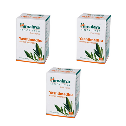Himalaya Herbals - Yashtimadhu Gastric Wellness - Pack of 1 - 60 tabs