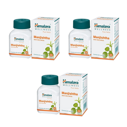 Himalaya Herbals - Manjishtha Skin Wellness - Pack of 1 - 60 tabs