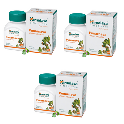 Himalaya Herbals - Punarnava Urinary Wellness - Pack of 1 - 60 tabs