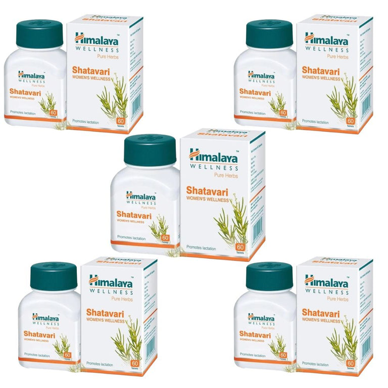 Himalaya Herbals - Shatavari Women's Wellness - Pack of 1 - 60 tabs