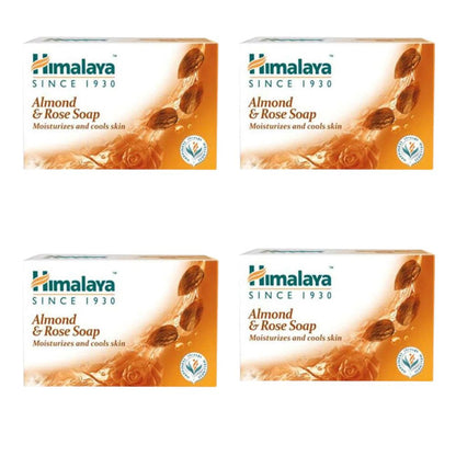 Himalaya Herbals Almond and Rose Soap - 75 gm - Pack of 1