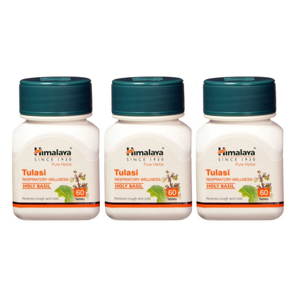 Himalaya Wellness Tulasi Respiratory Wellness - Pack of 1 - 60 tabs