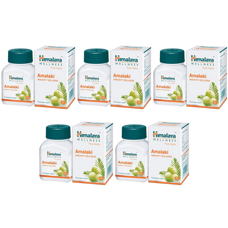 Himalaya Wellness Pure Herbs Amalaki Immunity Wellness - Pack of 1 - 60 tabs