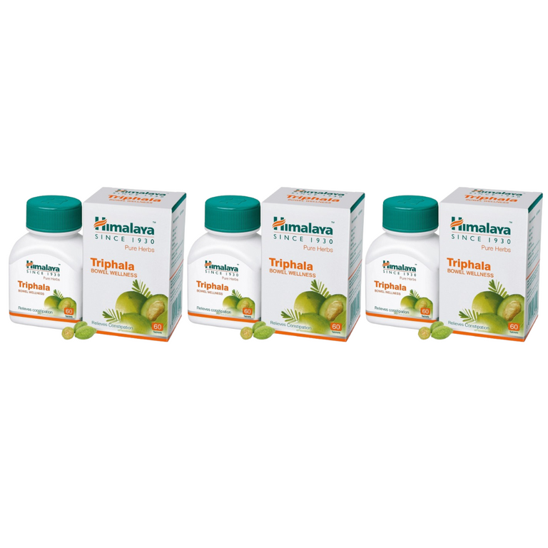 Himalaya Wellness Pure Herbs Triphala Bowel Wellness - 60 tabs - Pack of 1