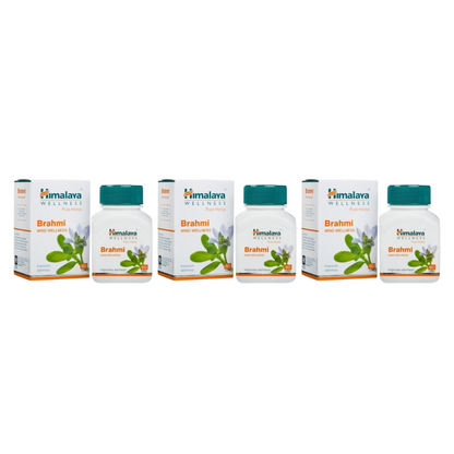 Himalaya Wellness Pure Herbs Brahmi Mind Wellness - Pack of 1 - 60 tabs