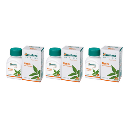 Himalaya Wellness Pure Herbs Neem Skin Wellness - 60 tabs - Pack of 1