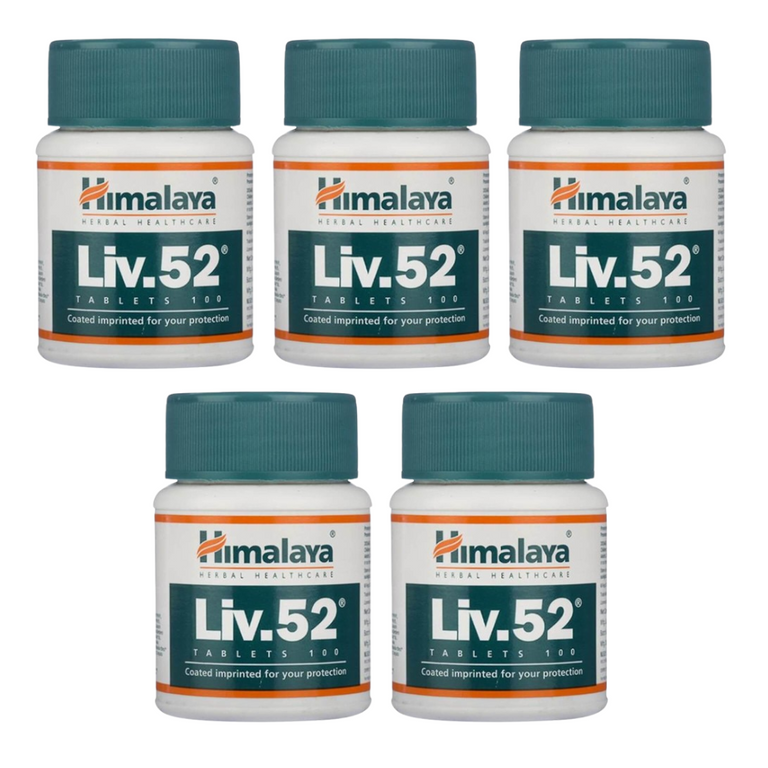 Himalaya Liv.52 Tablets - 100 Counts - 100 tabs - Pack of 1