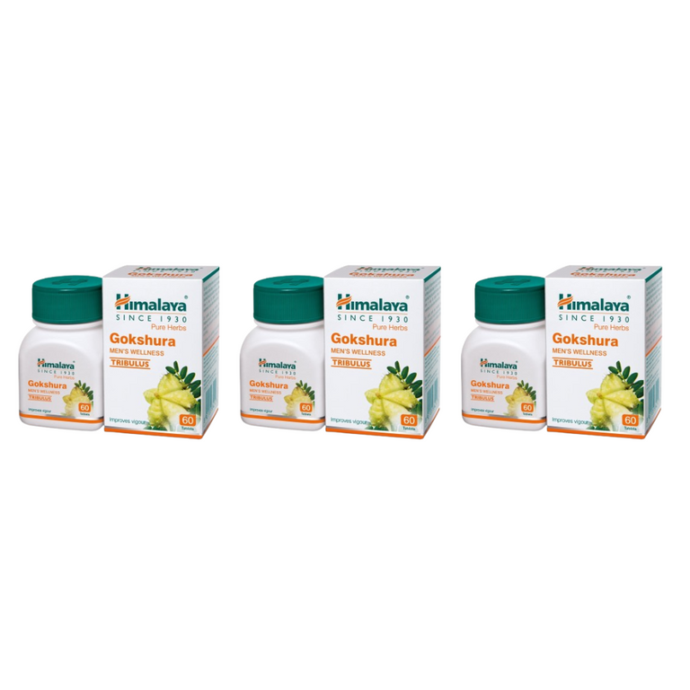 Himalaya Wellness Pure Herbs Gokshura Men's Wellness - Pack of 1 - 60 tabs