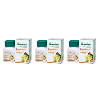 Himalaya Wellness Pure Herbs Gokshura Men's Wellness - Pack of 1 - 60 tabs