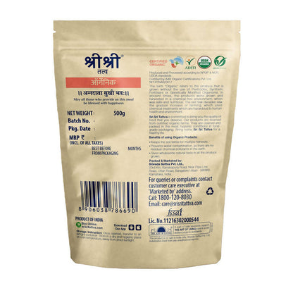 Sri Sri Tattva Toor Dal - Organic Supreme Split Pigeon Pea - 500 gm