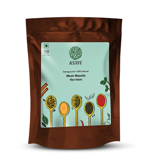 Asavi Stone Grounded Meat Masala - 250 gm