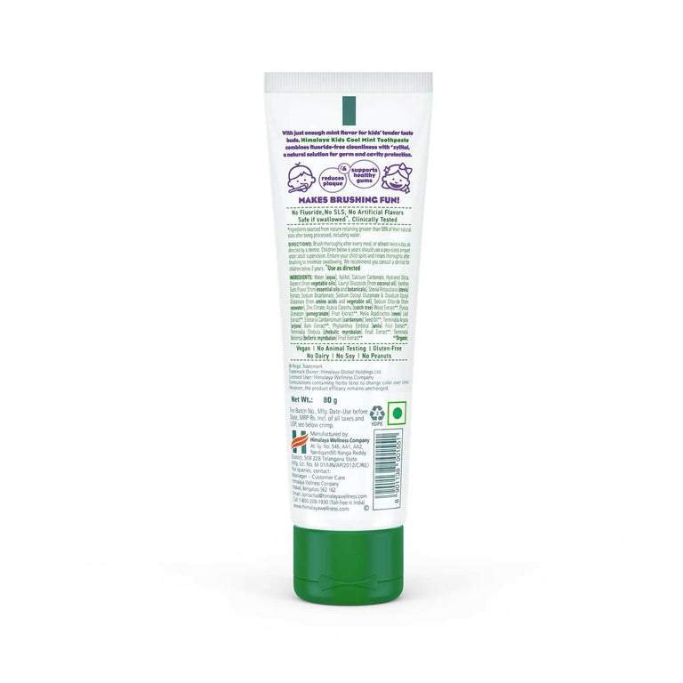 Himalaya Kids Cool Mint Toothpaste - 80 gm