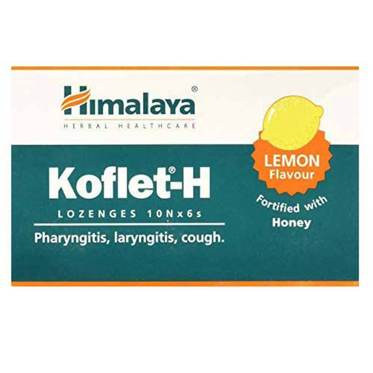 Himalaya Koflet H Lozenges - Orange Flavour - 60 Lozenges