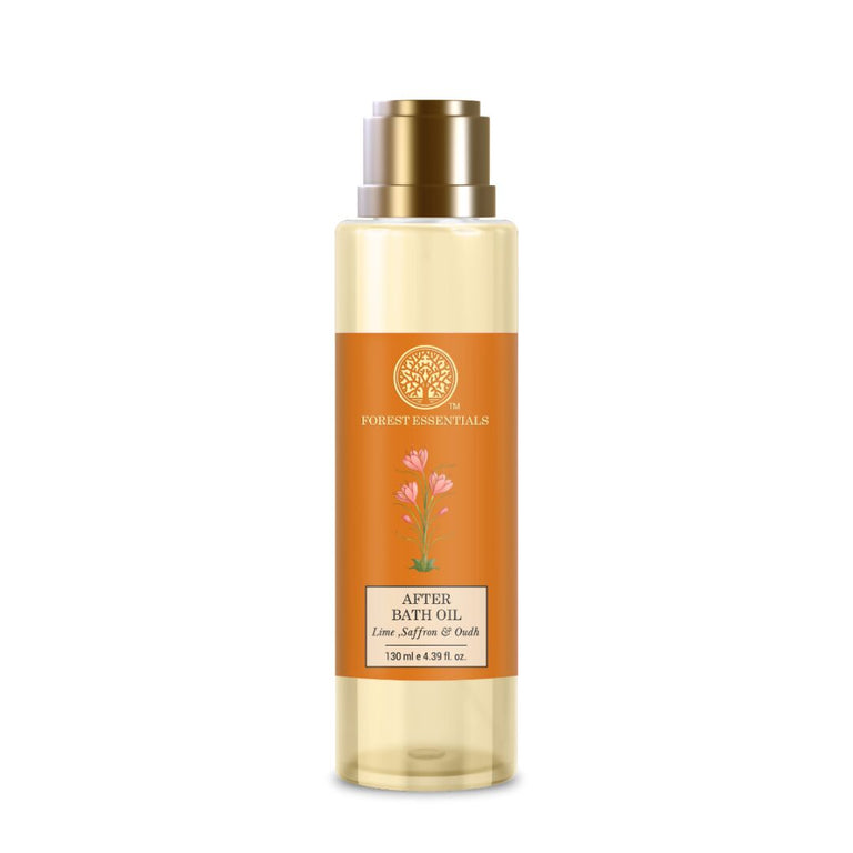 Forest Essentials After Bath Oil Lime Saffron & Oudh - 50 ml