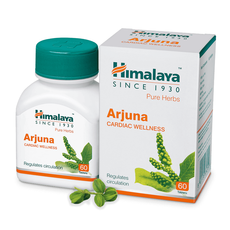 Himalaya Herbals Arjuna Tablets - Pack of 1 - 60 tabs
