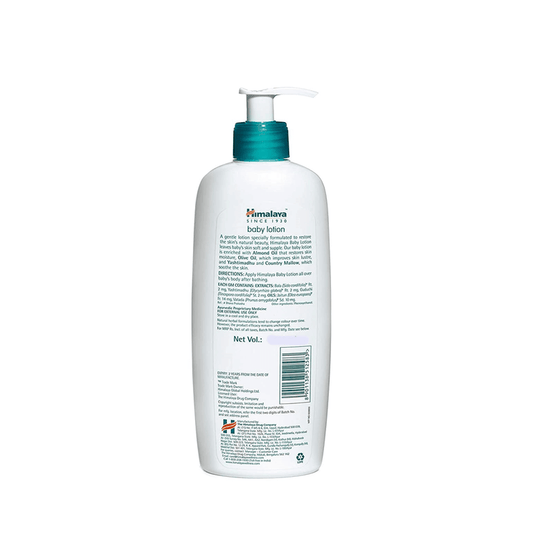 Himalaya Herbals Baby Lotion For Nourishes & Moisturizes - 100 ml