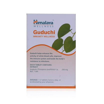 Himalaya Herbals - Guduchi Immunity Wellness - Pack of 1 - 60 tabs