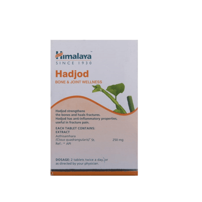 Himalaya Herbals - Hadjod Bone & Joint Wellness - Pack of 1 - 60 tabs