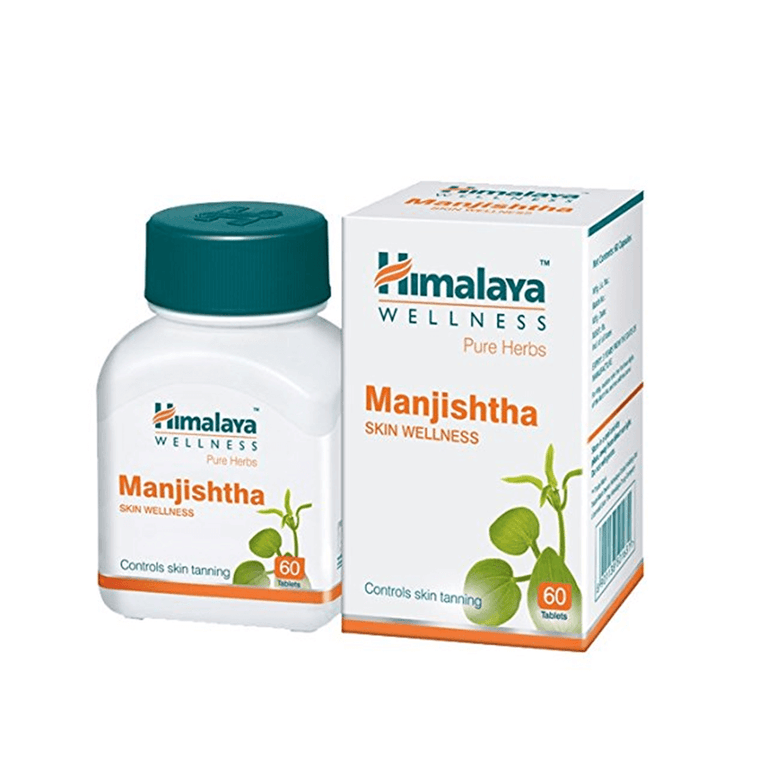 Himalaya Herbals - Manjishtha Skin Wellness - Pack of 1 - 60 tabs