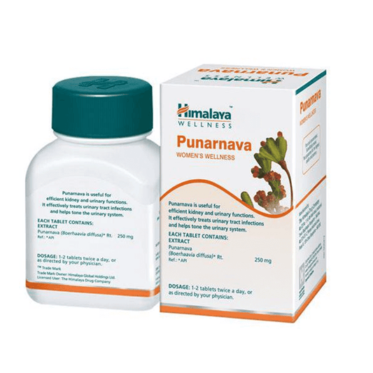 Himalaya Herbals - Punarnava Urinary Wellness - Pack of 1 - 60 tabs