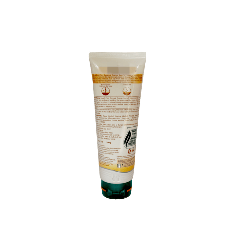 Himalaya Herbals Tan Removal Orange Peel-Off Mask - 50 gm