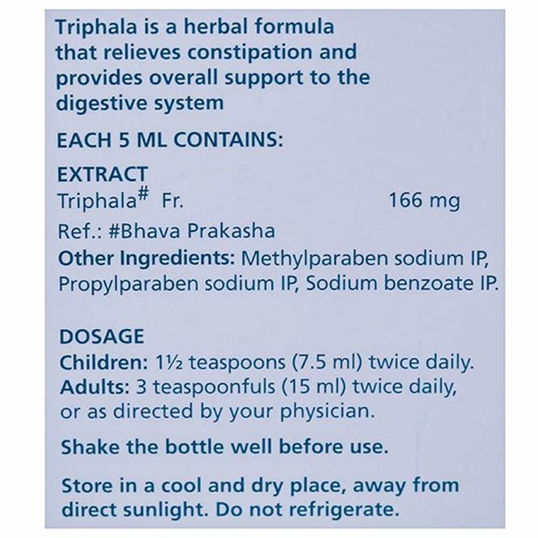 Himalaya Herbals - Triphala Syrup - 200 ml
