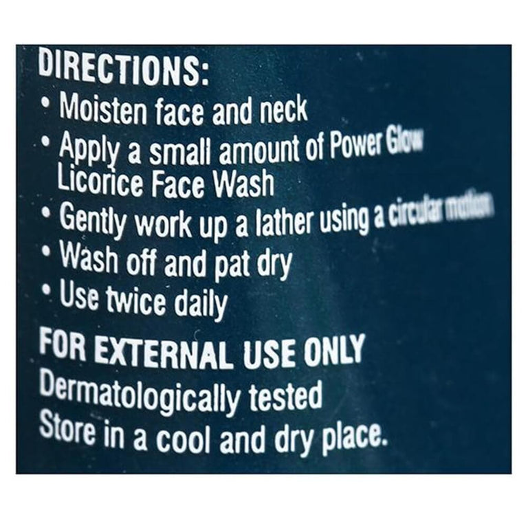 Himalaya Men Power Glow Licorice Face Wash - 50 ml