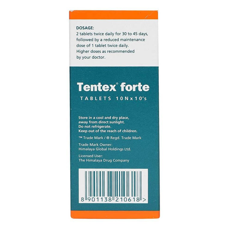 Himalaya Tentex Forte Tablets - 10 tabs