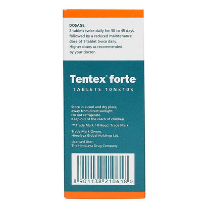 Himalaya Tentex Forte Tablets - 10 tabs