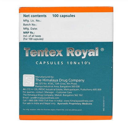 Himalaya Tentex Royal Capsules - 30 caps