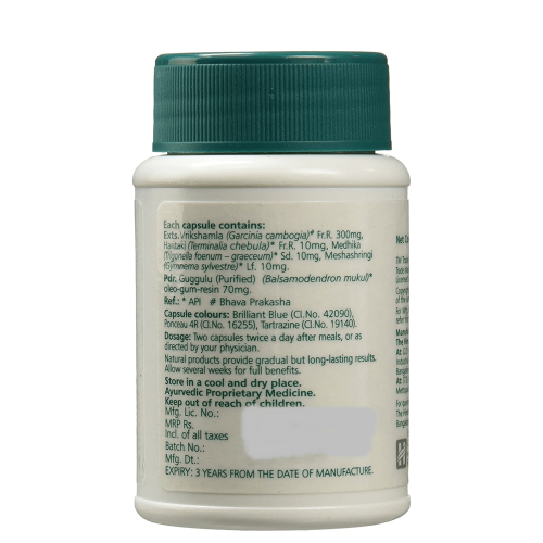 Himalaya Wellness - AyurSlim Capsules - Pack of 1 - 60 caps
