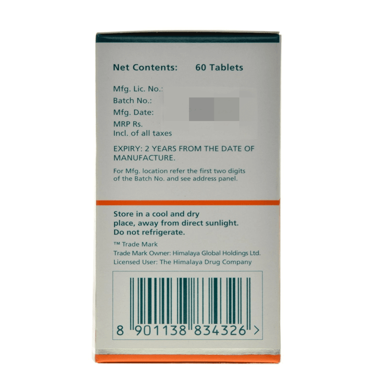 Himalaya Wellness Pure Herbs Lasuna Cardiac Wellness - Pack of 1 - 60 tabs