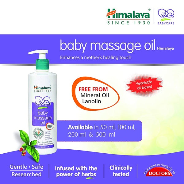 Himalaya Baby Massage Oil - 50 ml