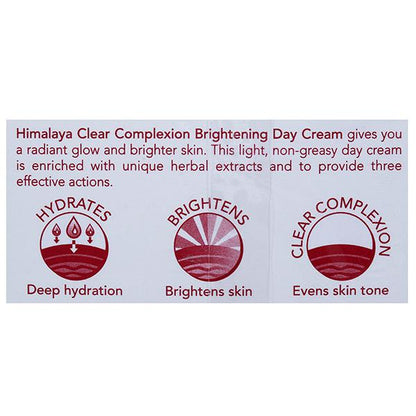 Himalaya Clear Complexion Brightening Day Cream - 50 gm - Pack of 1