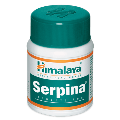 Himalaya Herbals - Serpina Tablets - Pack of 1 - 100 tabs