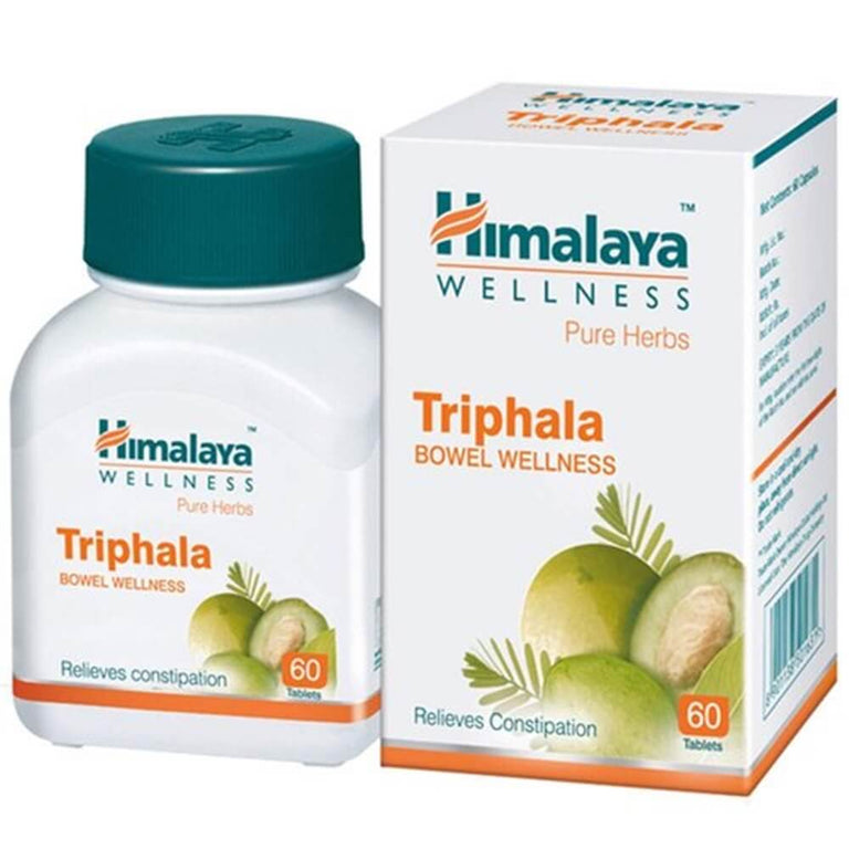 Himalaya Wellness Pure Herbs Triphala Bowel Wellness - 60 tabs - Pack of 1