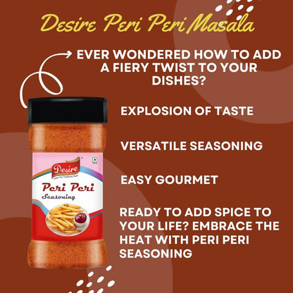 Desire Peri Peri Seasoning Masala Powder - 200 gm