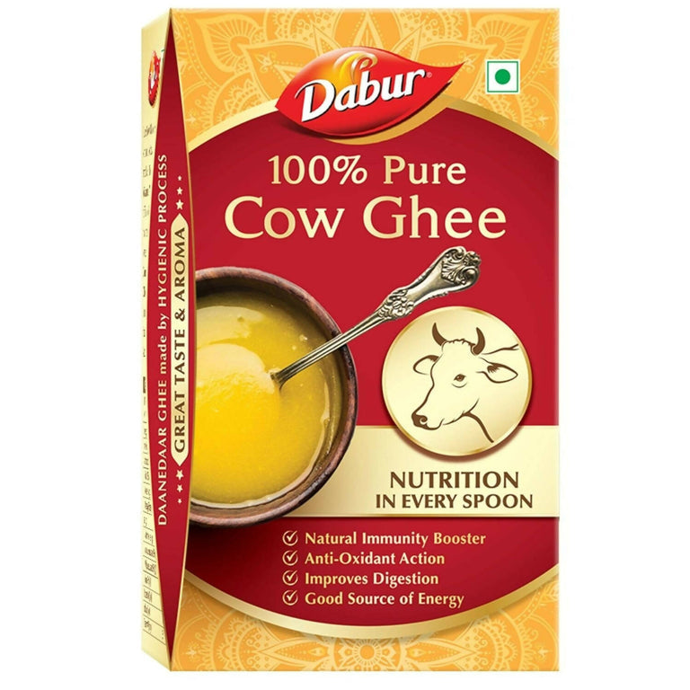 Dabur 100% Pure Daanedaar Cow Ghee | Cultured Cow Ghee | Pure and Natural Cow Ghee - 1 L