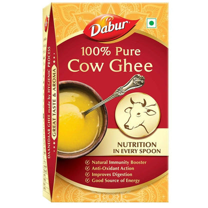 Dabur 100% Pure Daanedaar Cow Ghee | Cultured Cow Ghee | Pure and Natural Cow Ghee - 1 L