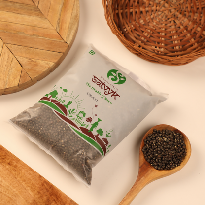Siddhagiri's Satvyk Urad Whole - 500 gm