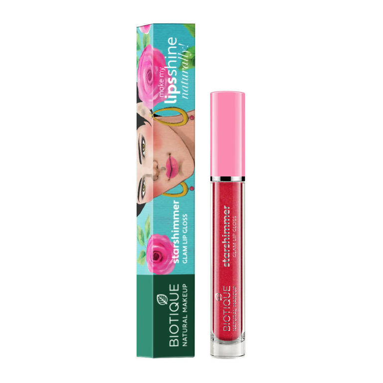 Biotique Starshimmer Glam Lip Gloss - Just Kissed-PI31 - 3.5 ml