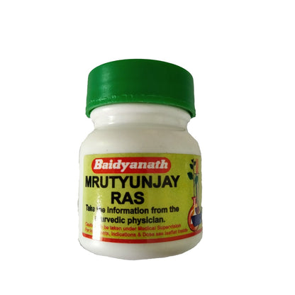 Baidyanath Jhansi Mrityunjaya Ras 40 Tabs - 40 tabs