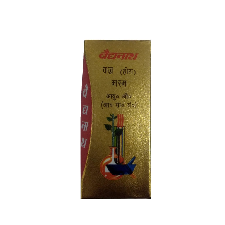 Baidyanath Vajra (Heera) Bhasma - 100 Mg