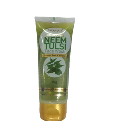Patanjali Neem Tulsi Face Wash - 60 gm
